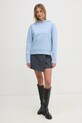 Calvin Klein hanorac de bumbac K20K208126 albastru SS25