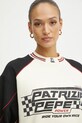 Хлопковая кофта Patrizia Pepe бежевый 8M1672.J079