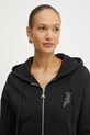 Patrizia Pepe bluza bawełniana czarny 8M1699.J079