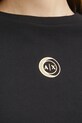 Armani Exchange felpa in cotone XW000317.AF12217 nero