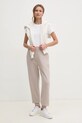 Calvin Klein Jeans bluza J20J224721 beżowy SS25