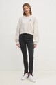 Calvin Klein Jeans bluza bawełniana J20J224743 beżowy SS25