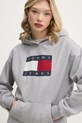 Tommy Jeans bluza gri DW0DW19407