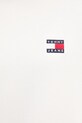 Tommy Jeans pamut melegítőfelső fehér DW0DW19408