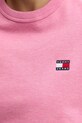 Бавовняна кофта Tommy Jeans DW0DW19408 рожевий