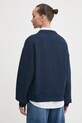 Odzież Tommy Jeans bluza bawełniana DW0DW19408 granatowy