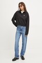 Хлопковая кофта Tommy Jeans DW0DW19409 чёрный SS25