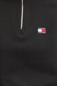 Bavlněná mikina Tommy Jeans DW0DW19410 černá