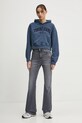 Bavlněná mikina Tommy Jeans DW0DW19413 modrá SS25