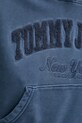 Bavlnená mikina Tommy Jeans DW0DW19413 modrá