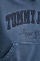 Bavlněná mikina Tommy Jeans DW0DW19413 modrá