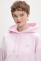 Tommy Jeans Bluza z kapturem damska bawełniana różowy DW0DW19414