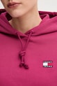 Tommy Jeans bluza bawełniana różowy DW0DW19414