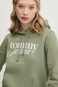 Tommy Jeans felpa verde DW0DW20170