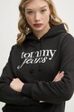 Tommy Jeans bluza negru DW0DW20170