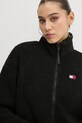 Tommy Jeans bluza polarowa czarny DW0DW20174