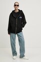 HUGO Blue bluza bawełniana 50533959 czarny SS25