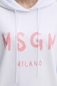 Хлопковая кофта MSGM 3841MDM515.257000 белый