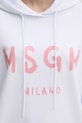 MSGM bluza bawełniana 3841MDM515.257000 biały