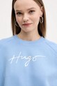HUGO felpa in cotone blu 50534271