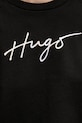 HUGO hanorac de bumbac 50534271 negru