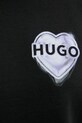 HUGO bluza bawełniana 50534271 czarny