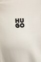 Bavlnená mikina HUGO 50535240 béžová
