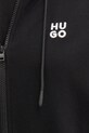 HUGO bluza bawełniana 50535240 czarny