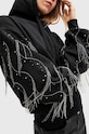 Дрехи Памучен суичър AllSaints LENNON TASSEL W002JA черен