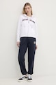 Pamučna dukserica Guess Jeans W5RQ20.K68I4 bijela SS25