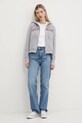 Bavlněná mikina Guess Jeans W5RQ20.K68I4 šedá SS25
