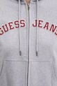 Bavlněná mikina Guess Jeans W5RQ20.K68I4 šedá