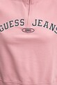 Хлопковая кофта Guess Jeans W5RQ25.K68I4 розовый