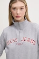 Bavlnená mikina Guess Jeans sivá W5RQ25.K68I4
