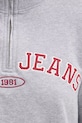 Bavlnená mikina Guess Jeans W5RQ25.K68I4 sivá