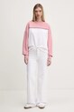 Guess Jeans pamut melegítőfelső W5RQ26.K68I4 rózsaszín SS25
