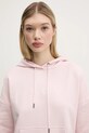 Bavlněná mikina Guess Jeans růžová W5RQ27.K68I4