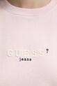 Pamučna dukserica Guess Jeans W5RQ28.K68I4 roza