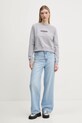 Бавовняна кофта Guess Jeans W5RQ28.K68I4 сірий SS25