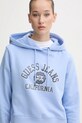 Хлопковая кофта Guess Jeans голубой W5RQ29.K68I4
