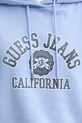 Хлопковая кофта Guess Jeans W5RQ29.K68I4 голубой