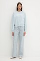 Karl Lagerfeld Jeans bluza A1W20005 niebieski SS25