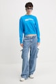 Karl Lagerfeld Jeans bluza A1W20005 albastru AW25