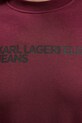 Karl Lagerfeld Jeans bluza A1W20005 bordowy