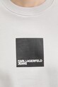 Karl Lagerfeld Jeans hanorac de bumbac A1W20006 gri
