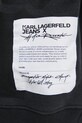 Karl Lagerfeld Jeans hanorac de bumbac A1W20093 negru