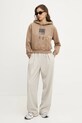 Karl Lagerfeld Jeans hanorac de bumbac A1W20007 bej SS25