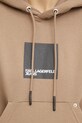Karl Lagerfeld Jeans hanorac de bumbac A1W20007 bej