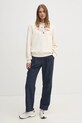 Хлопковая кофта Tommy Hilfiger WW0WW43842 бежевый SS25