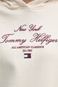 Хлопковая кофта Tommy Hilfiger WW0WW43842 бежевый
